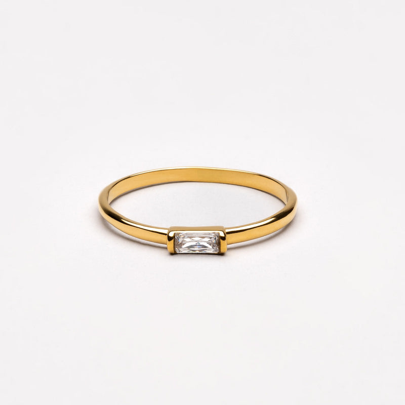 Dainty Crystal Ring