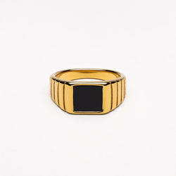 "Kaya" Onyx Ring